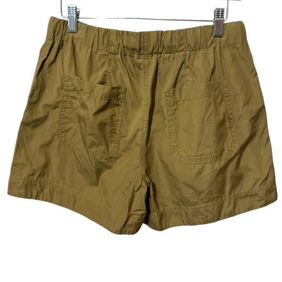 EUC - Vince Box Pleat Drawstring Shorts - Mojave Brown - Size Small - Picture 4 of 5